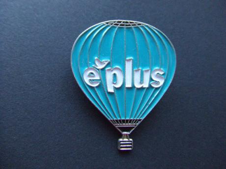 Luchtballon E plus reclame